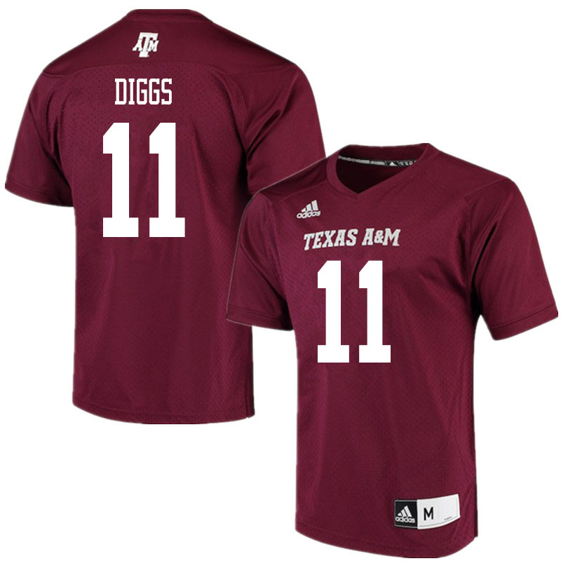 Men #11 Fadil Diggs Texas A&M Aggies College Football Jerseys Sale-Alternate